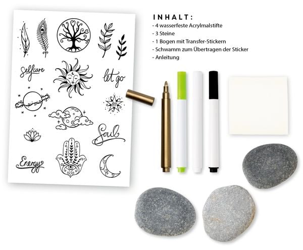 Produktbild: Steine bemalen - Spirit & Soul (Creative Time)