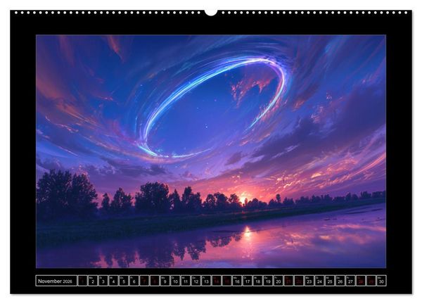Produktbild: Spektraler Zauber (Wandkalender 2026 DIN A2 quer), CALVENDO Monatskalender