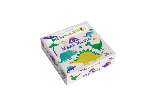 Produktbild: Die bunten Dinos - Mein Maxi-Memo