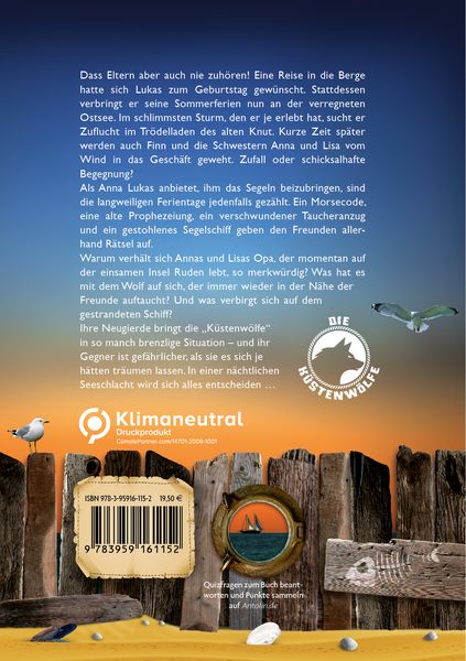 Produktbild: Die K&uuml;stenw&ouml;lfe 1 - Spuk auf der Ostsee