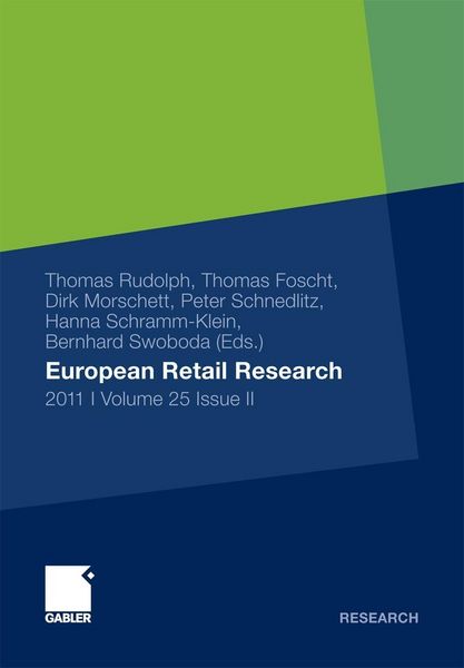 Produktbild: European Retail Research 2011, Volume 25 Issue II