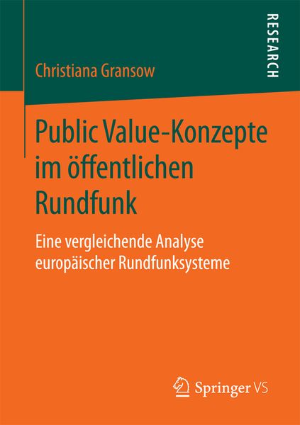 Produktbild: Public Value-Konzepte im &ouml;ffentlichen Rundfunk