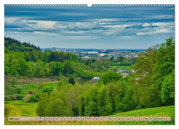 Produktbild: Freiburg Regio (hochwertiger Premium Wandkalender 2026 DIN A2 quer), Kunstdruck in Hochglanz