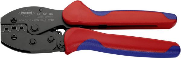 Produktbild: Knipex PreciForce 97 52 35 Crimpzange Unisolierte offene Steckverbinder 0.5 bis 6mm&sup2;