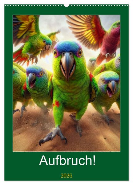 Produktbild: Aufbruch! (Wandkalender 2026 DIN A2 hoch), CALVENDO Monatskalender
