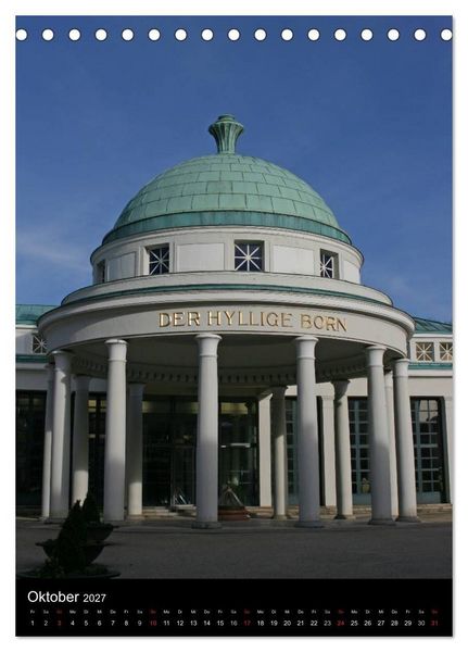 Produktbild: Spaziergang durch Bad Pyrmont (Tischkalender 2027 DIN A5 hoch), CALVENDO Monatskalender