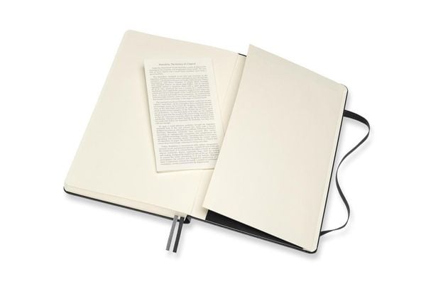 Produktbild: Moleskine Notizbuch Large/A5, Punktraster, Erweiterte Seitenanzahl, Schwarz