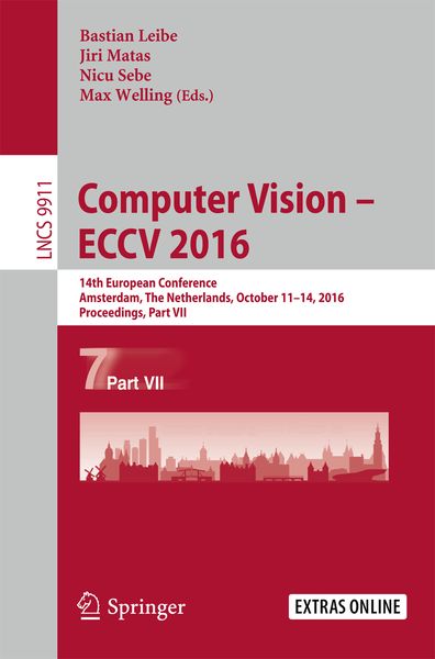 Produktbild: Computer Vision &ndash; ECCV 2016