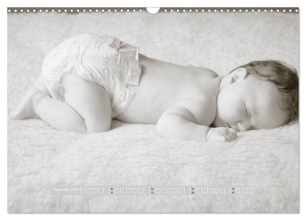 Produktbild: ...so winzig - Babykalender (Wandkalender 2026 DIN A3 quer), CALVENDO Monatskalender
