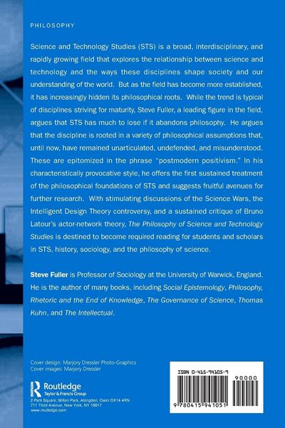 Produktbild: The Philosophy of Science and Technology Studies