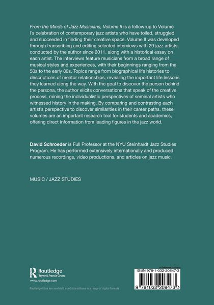 Produktbild: From the Minds of Jazz Musicians, Volume II