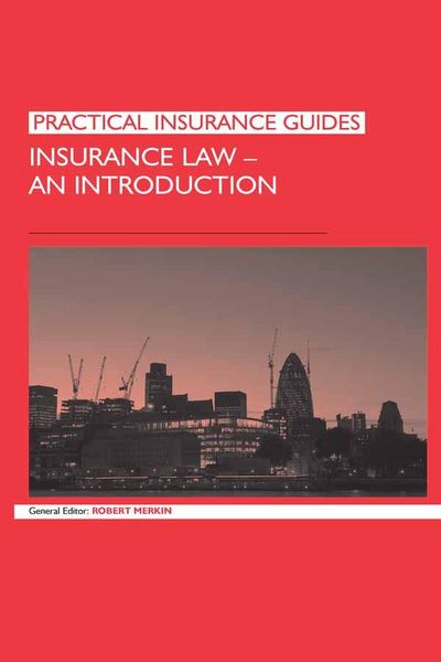 Produktbild: Insurance Law: An Introduction