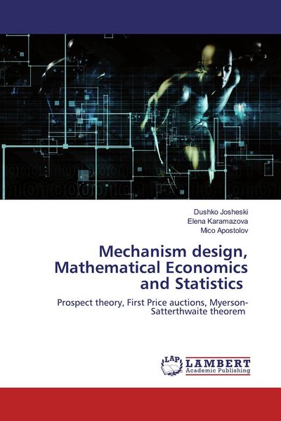 Produktbild: Mechanism design, Mathematical Economics and Statistics