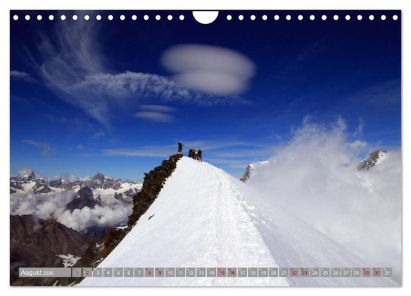 Produktbild: Schweizer Berggipfel (Wandkalender 2026 DIN A4 quer), CALVENDO Monatskalender