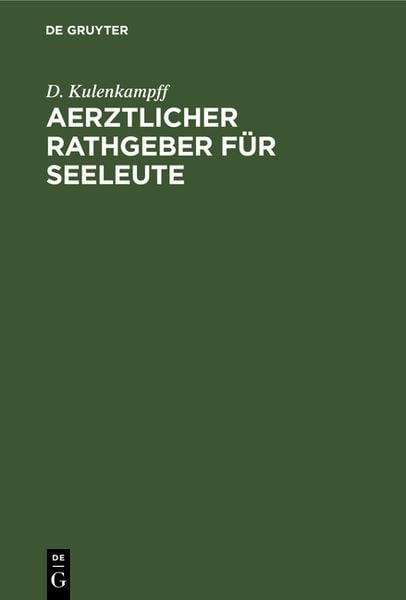 Produktbild: Aerztlicher Rathgeber f&uuml;r Seeleute