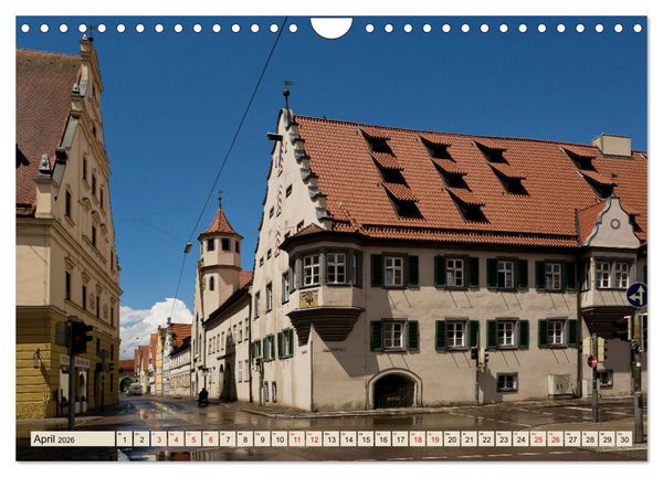Produktbild: N&Ouml;RDLINGEN - Leben im Meteoritenkrater (Wandkalender 2026 DIN A4 quer), CALVENDO Monatskalender
