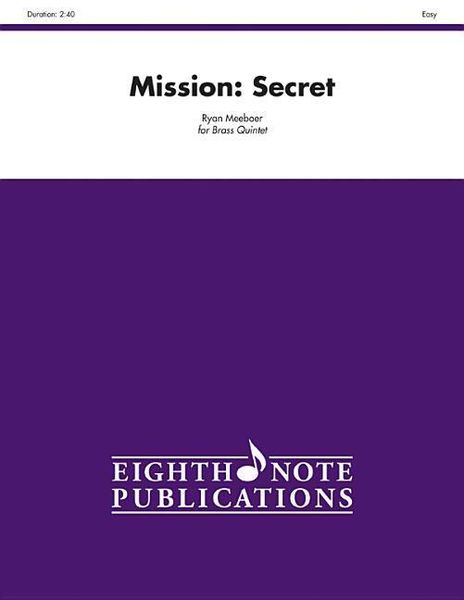 Produktbild: Meeboer, R: Mission -- Secret
