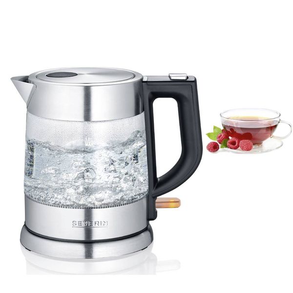 Produktbild: Severin WK 3468 Wasserkocher Edelstahl Fassungsverm&ouml;gen: 1l