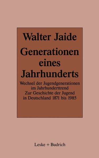 Produktbild: Generationen eines Jahrhunderts
