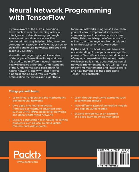 Produktbild: Neural Network Programming with TensorFlow