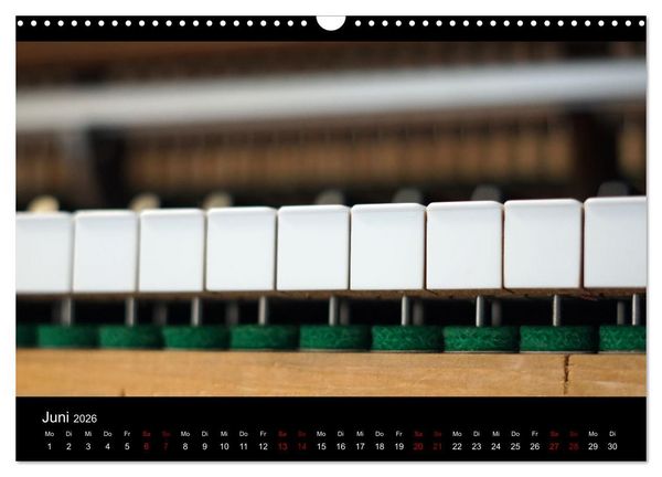 Produktbild: Klavier Momente (Wandkalender 2026 DIN A3 quer), CALVENDO Monatskalender