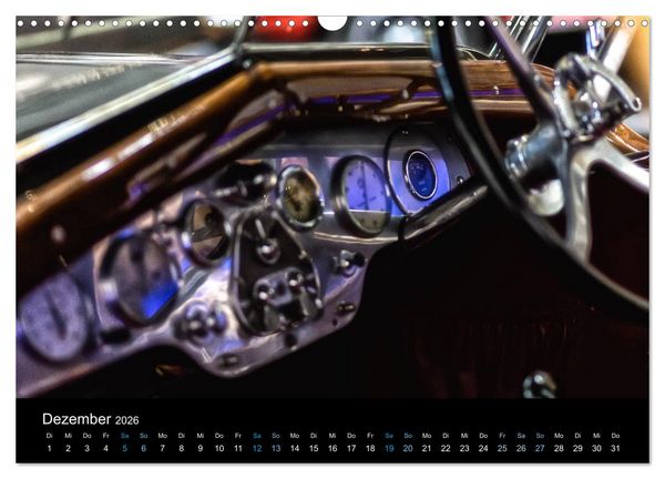 Produktbild: CLASSIC COCKPITS - Funktionale Kunstwerke aus einer anderen Zeit (Wandkalender 2026 DIN A3 quer), CALVENDO Monatskalender