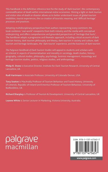 Produktbild: The Palgrave Handbook of Dark Tourism Studies