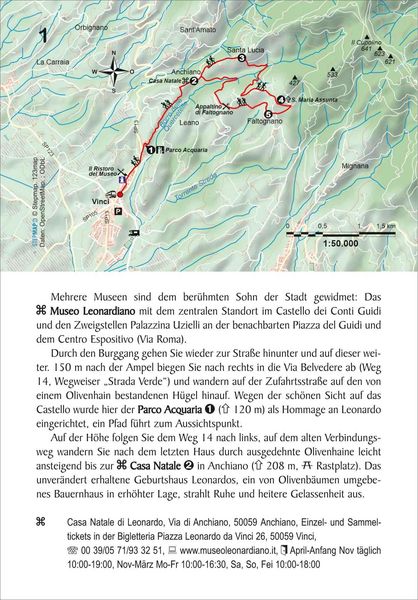 Produktbild: Toskana 30 Touren im H&uuml;gelland, dem Apennin und den Apuanischen Alpen