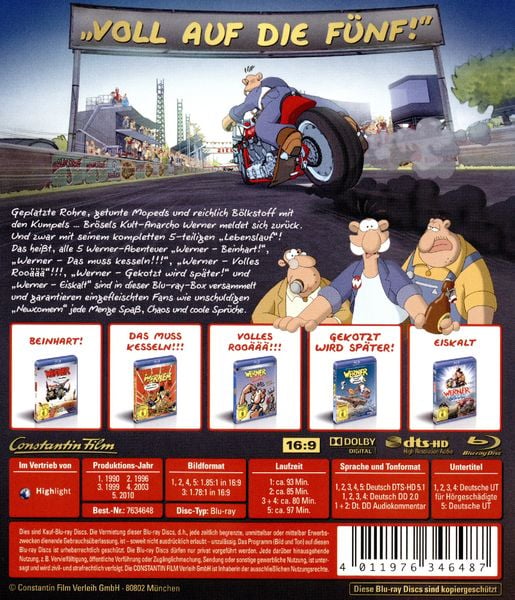 Produktbild: Werner 1-5 - K&ouml;nigbox [5 BRs]