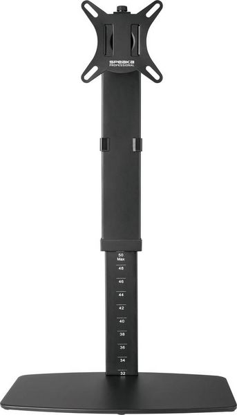 Produktbild: SpeaKa Professional SP-TMS-200 Monitor-Standfu&szlig; 1 Display(s) 43,2 cm (17") - 81,3 cm (32") Schwarz H&ouml;henverstellbar, Neigbar, Schwenkbar