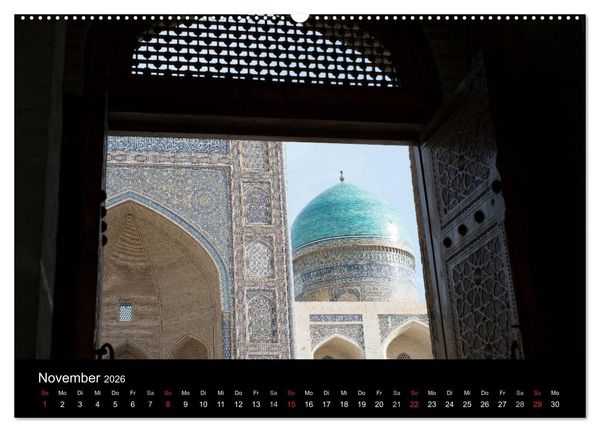 Produktbild: Usbekistan (Wandkalender 2026 DIN A2 quer), CALVENDO Monatskalender