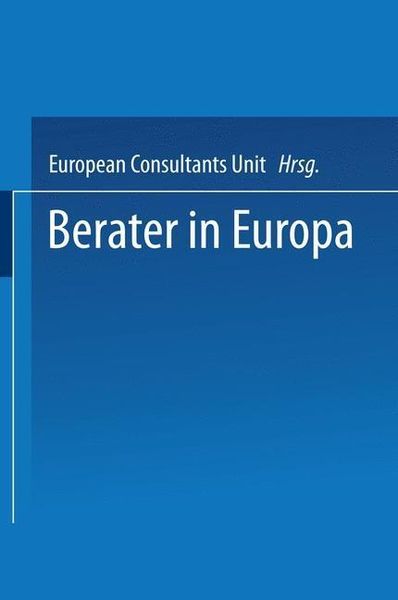 Produktbild: Berater in Europa