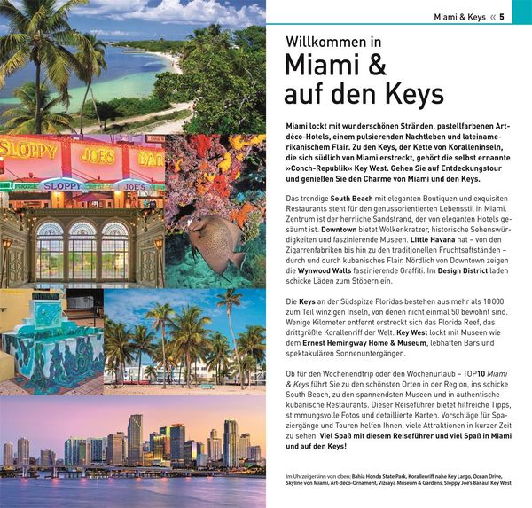 Produktbild: TOP10 Reisef&uuml;hrer Miami & Keys
