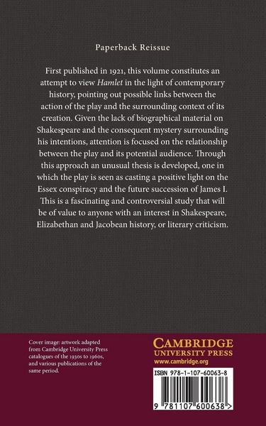 Produktbild: Hamlet and the Scottish Succession