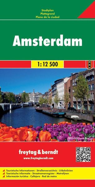 Amsterdam 1 : 12 500 Stadtplan