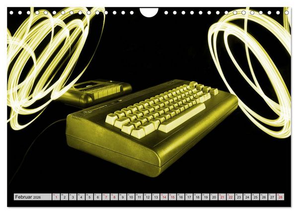 Produktbild: Computer der 80er (Wandkalender 2026 DIN A4 quer), CALVENDO Monatskalender