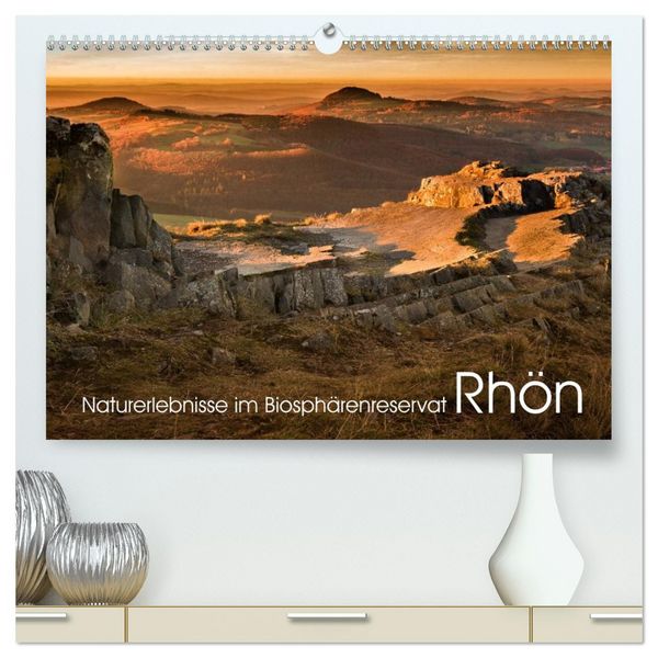 Naturerlebnis im Biosphärenreservat Rhön (hochwertiger Premium Wandkalender 2026 DIN A2 quer), Kunstdruck in Hochglanz
