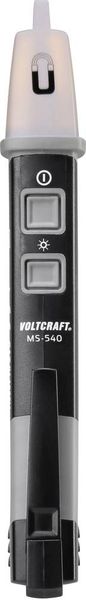 VOLTCRAFT MS-540 Berührungsloser Spannungsprüfer CAT IV 1000V LED, Akustik, Vibration