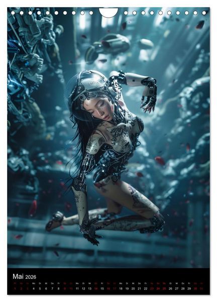 Produktbild: CYBER SISTERS (Wandkalender 2026 DIN A4 hoch), CALVENDO Monatskalender