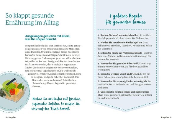 Produktbild: Diabetes Ratgeber: Genussvoll abnehmen mit Diabetes