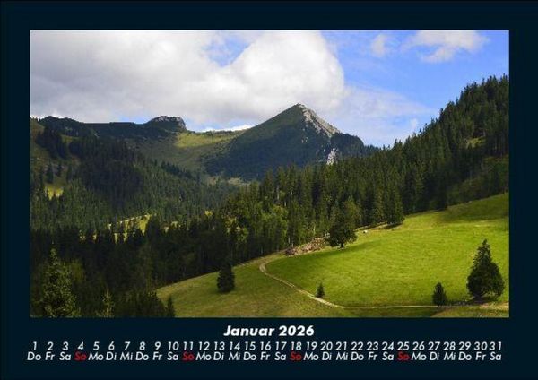 Produktbild: Berge 2026 Fotokalender DIN A5