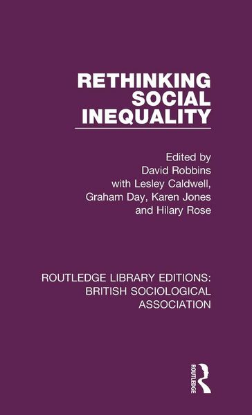 Produktbild: Rethinking Social Inequality