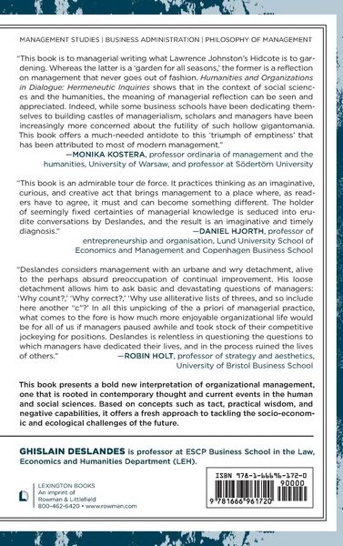Produktbild: Humanities and Organizations in Dialogue