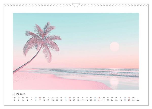Produktbild: Die Wogen des Lichts (Wandkalender 2026 DIN A3 quer), CALVENDO Monatskalender