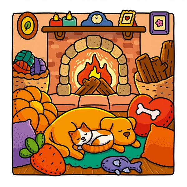Produktbild: Cat Moments: Meow Life Colouring Book for All Ages