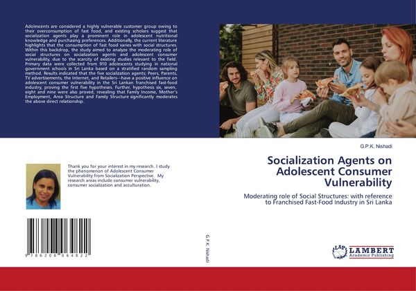 Produktbild: Socialization Agents on Adolescent Consumer Vulnerability