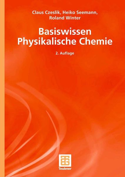 Produktbild: Basiswissen Physikalische Chemie