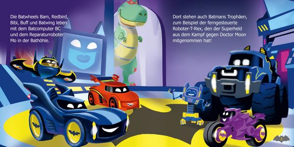 Produktbild: Maxi-Mini DC Batwheels 236: T-Rex rettet den Tag!