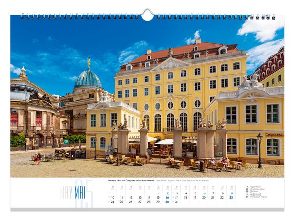 Produktbild: Kalender Dresden 2027 - Die S&auml;chsische Residenz