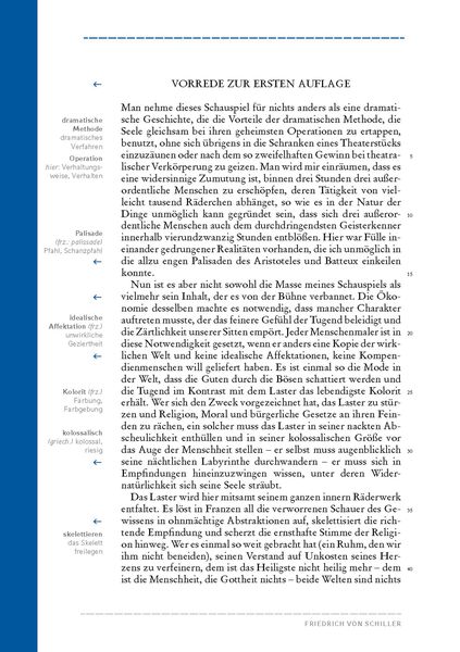 Produktbild: Die R&auml;uber von Friedrich Schiller (Textausgabe)